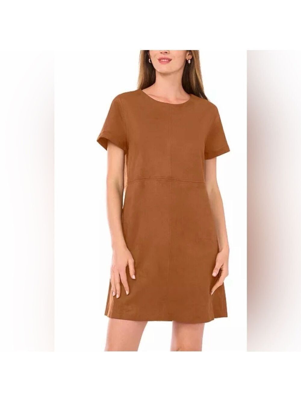 Catherines Faux Suede Mini Dress